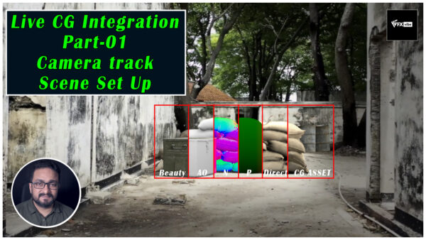 LIVE CG INTEGRATION | PART 1 | 3D CAMERA TRACKING | EXPORTING AND SCENE SETUP IN MAYA